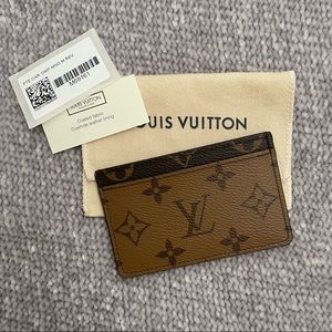 Louis Vuitton Card Holder Monogram Reverse